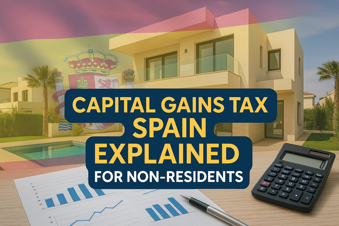 Capital Gains Tax Spain Explained for Non-Residents