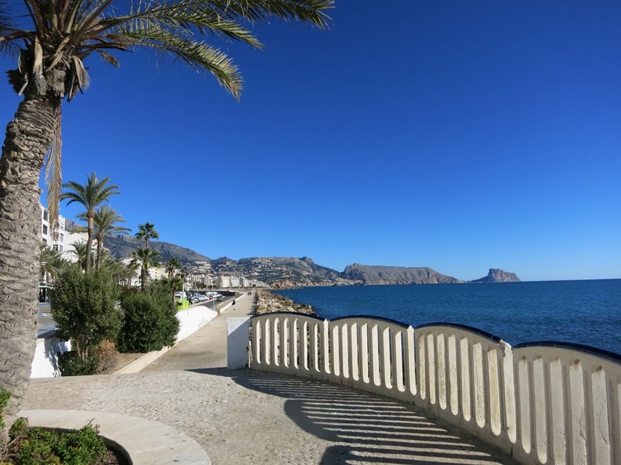 Altea paseo maritimo promenade