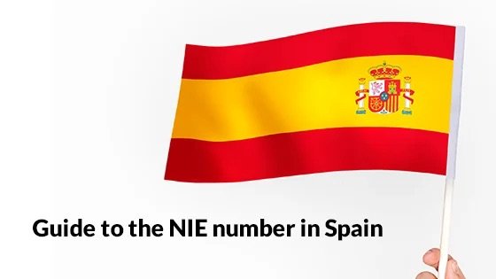 IE number Spain guide — Spanish flag representing foreigner identification for property buyers
